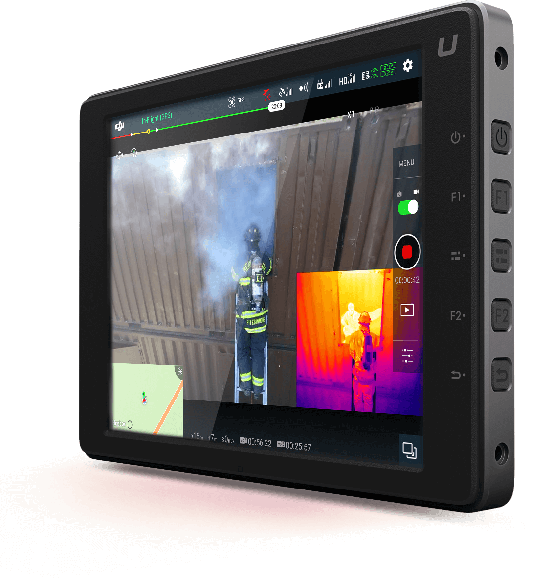 XT2無人機(jī)雙光熱成像相機(jī),熱成像與4K可見光傳感器結(jié)合，內(nèi)置機(jī)器智能技術(shù),大疆與FLIR聯(lián)合打造下一代行業(yè)無人機(jī)影像解決方案—禪思XT2雙光熱成像相機(jī)。
熱成像與4K可見光傳感器結(jié)合，內(nèi)置機(jī)器智能技術(shù)，禪思XT2能隨時(shí)提供關(guān)鍵信息，
助用戶掌握先機(jī)，將感知能力與作業(yè)效率提升至全新高度。禪思XT2集成FLIR高精度熱成像傳感器和4K可見光傳感器，可同時(shí)錄制、傳輸熱成像與可見光影像。
相機(jī)與大疆行業(yè)飛行平臺(tái)無縫結(jié)合，提供便捷直觀的操控。工業(yè)級(jí)防護(hù)設(shè)計(jì)大幅提升可靠性，讓XT2在嚴(yán)苛環(huán)境下穩(wěn)定工作。