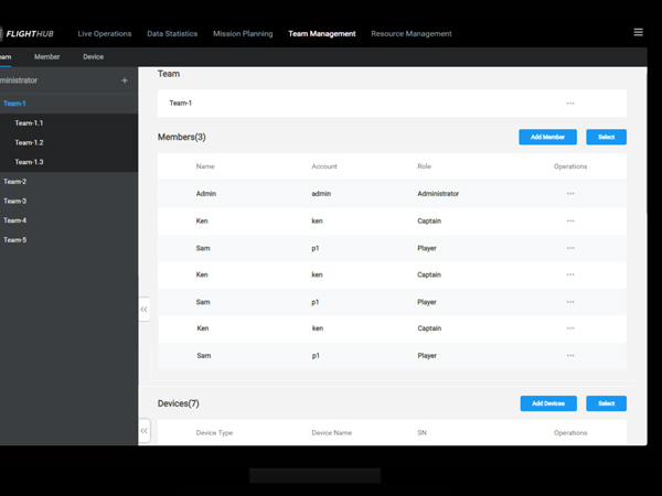 大疆司空 無人機綜合在線管理平臺 進階版 政企版,全面掌控無人機作業(yè),大疆司空提供實時任務(wù)管理，飛行數(shù)據(jù)同步，設(shè)備與團隊管理功能，行業(yè)無人機的“飛行經(jīng)理”可以實時管控無人機與飛手團隊的作業(yè)情況，滿足全球行業(yè)無人機的高速發(fā)展以及相關(guān)作業(yè)管理需求。