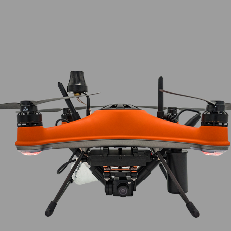 水手4水質(zhì)檢測無人機(jī),新一代水質(zhì)檢測無人機(jī),聯(lián)合國家地質(zhì)實(shí)驗(yàn)測試中心共同開發(fā)了新一代水質(zhì)檢測無人機(jī)?？赏ㄟ^無人機(jī)快速達(dá)到河流目標(biāo)位置，完成對水體的初步檢測及取樣。適用于水質(zhì)研究，河道檢測等相關(guān)部門。